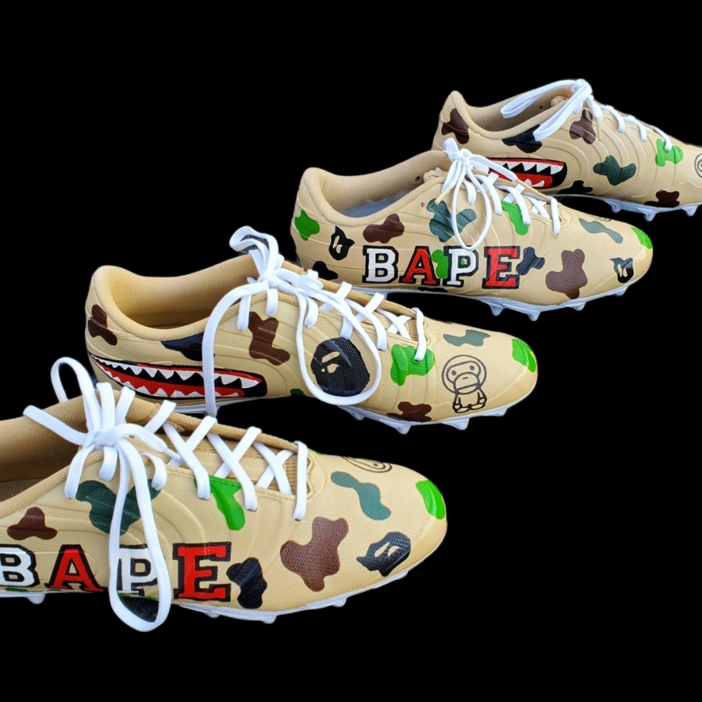Bape and Ape Custom Cleat